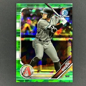 SETH BEER 2019 Bowman Draft Sapphire #BDC-192 GREEN REFRACTOR /50 ARI DBACKS - Picture 1 of 2