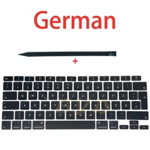 New German layout Key Keycaps For Macbook Air Retina 13"A2179 2020 EMC 3302 - Picture 1 of 2