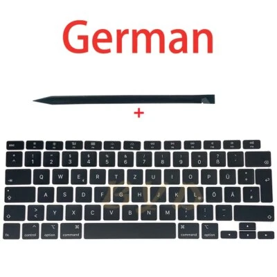 New German layout Key Keycaps For Macbook Air Retina 13"A2179 2020 EMC 3302 - Image 1 of 2
