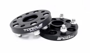 Torque Solution 25mm Forged Aluminum Wheel Spacer for Subaru 5x100 - Picture 1 of 3