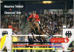 Maurice Tebbel (Reiten), sign. AK - Bild 1 von 1