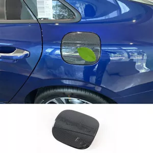For Kia K5 2021-2023 Carbon Fiber Car Filler Fuel Door Tank Gas Cap Cover Trim - Picture 1 of 7