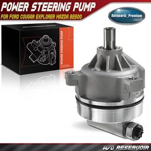 Power Steering Pump w/o Pulley for Ford Cougar Explorer Ranger Mazda B2300 B3000 - Picture 1 of 9