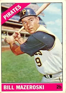 1966 Topps Bill Mazeroski #210 Raw VG P1407 - Picture 1 of 2