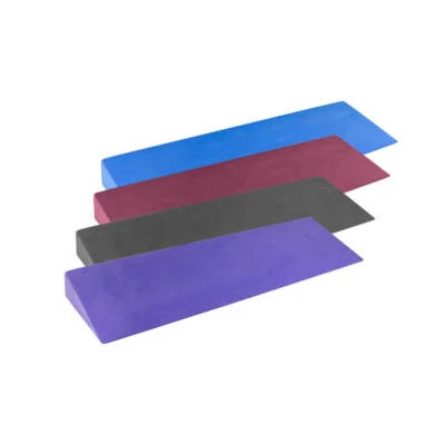 Fitness Mad Yoga Wedge Foam Wrist Block Pilates Pose Stretch Joint Support 50cm - Image 1 of 3