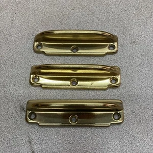 Amerock Bright Brass 4"Ctr. Stahl Fensterflügel Lift Ziehgriff EZ7220-3 3er Set - Bild 1 von 3