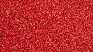Acquario Croma Rosso Rivestito Epossidico Sabbia Misura Circa Grani 1 - 2mm 4kg Sacchetto - Foto 1 di 1