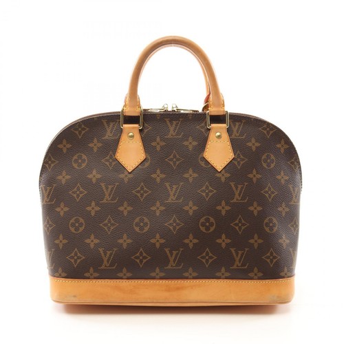 LOUIS VUITTON（LV） Borsa a mano Louis Vuitton Alma PM M51130 monogramma tela pelle marrone usata donna LV