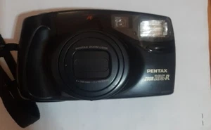 Cámara fotográfica PENTAX ZOOM 105-R negra apuntar y disparar 35 mm - Imagen 1 de 5
