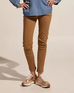 NWT ZOE KRATZMANN Straight Leg Latte/Tan Pants 3 (14) $199 NEW Trousers - Picture 1 of 9