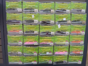 lot 30 pack leurre souple LIBERTY Kazuha 3 shad peche mer fishing lures rapala - Photo 1/9