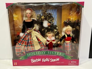 Holiday Sisters Barbie Kelly & Stacie Puppe Geschenkset 1998 Mattel 19809 - Bild 1 von 10