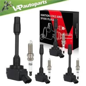 4 For 2019-2020 Toyota Avalon L4 2.5L Ignition Coil & Spark Plug - Picture 1 of 12
