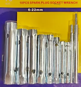 Tenditore chiave tubolare 6-22 mm set 10 pz - Foto 1 di 1