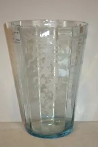 Fostoria June blue Flip Vase - Picture 1 of 5