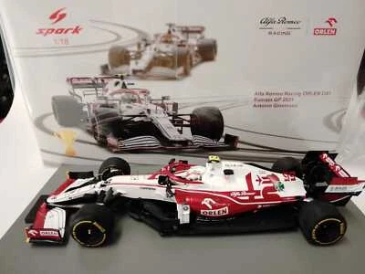 Spark F1 Alfa Romeo Orlen C41 #99 Antonio Giovinazzi Bahrain 2021 1/18 18S579 - Immagine 1 di 2
