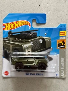 Hot Wheels LAND ROVER SERIES II Short Card with Protector - Picture 1 of 3