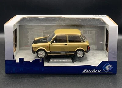 1:18 SOLIDO AUTOBIANCHI A112 MK.5 ABARTH - BRONZE METALLIC - 1980 Ref : S1803804 - Immagine 1 di 3