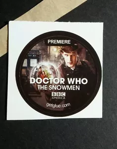 DOCTOR WHO MATT SMITH HOLDING XMAS GLOBE PUPAZZI DI NEVE TV OTTENERE COLLA ADESIVO - Foto 1 di 1