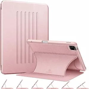 Magnetische Hülle für iPad Pro 11" (3./2./1. Gen) Mehrere Winkel Weich TPU Cover - Bild 1 von 15