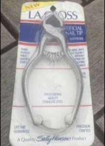 Metal Nail Clipper Cutter Artificial Acrylic Sally Hansen La Cross - Picture 1 of 5