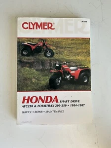 Clymer 1984 - 1987 Honda ATC250 & Fourtrax 200-250 Service Repair Manual M455 - Picture 1 of 8