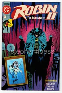 1991 DC Comics Robin II Batman Cover The Joker's Wild #1 Hologramm - Bild 1 von 2