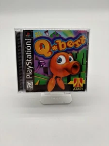 Qbert 1991 PS1 Black Label completo con manuale testato - Foto 1 di 3