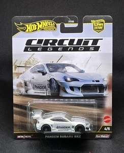 Hot Wheels Premium Circuit Legends Pandem Subaru BRZ- 4/5-W/ PROTECTOR!  - Imagen 1 de 2