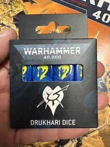 Warhammer 40k - Dados Drukhari - Imagen 1 de 2