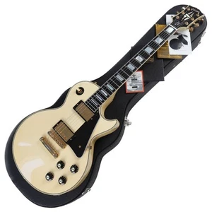 Electric Guitar Gibson Custom Shop 1974 Les Paul White 2021 Peg Replacement 4.18 - Picture 1 of 9