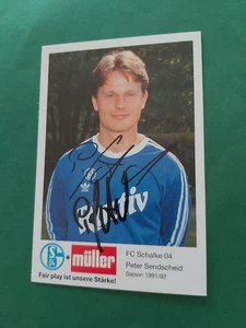 FC Schalke 04 , P. Sendscheid ,Autogrammkarte, Fussball - Picture 1 of 2