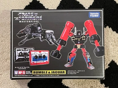 Takara Tomy Transformers Masterpiece MP-15 Rumble Jaguar Figure New Sealed - Image 1 of 4