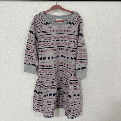 Crazy 8 Girls Gray French Terry Shirt Dress Sz M(7-8) - Image 1 of 4