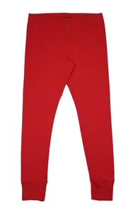 Antiguo Azul Marino Mujeres Grande Robbie Rojo Tejido Térmico Pijama Leggings Cintura Elástica - Imagen 1 de 7