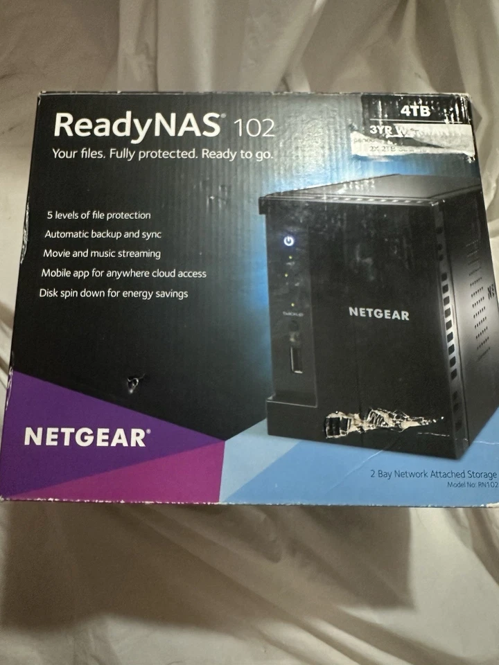 New Netgear RN10222d-100nas ReadyNAS Storage 2x 2TB Hard Drive GAA - Image 1 of 4