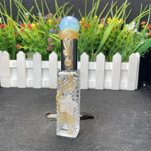 Botella de perfume Opalite capacidad aprox 10 mililitros botella de vidrio cuerpo vacío - Imagen 1 de 8