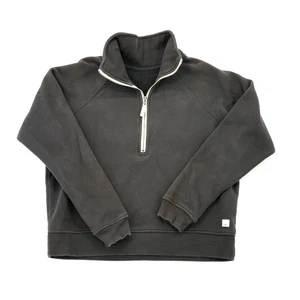 Felpa mezza zip Vuori grigio antracite - Foto 1 di 7