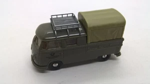 Brekina Volkswagen VW T1 Doka Plane grau Bundespost Fernmeldedienst Bautrupp (30 - Bild 1 von 3