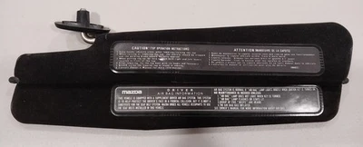 1990-1993 Mazda Miata MX-5 Folding Sun Visor Drivers Side Fits 1990-2005 Foto 1 de 3