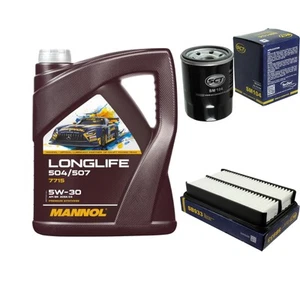 SCT Inspektionspaket 5L MANNOL Longlife 504/507 5W-30 für Mazda Xedos 9 2.3 24V - Bild 1 von 6