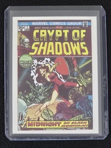 1984 FTCC MARVEL COMICS ERSTE AUSGABE COVER CRYPT OF SHADOWS #28 TRADING CARD NM+ - Bild 1 von 2