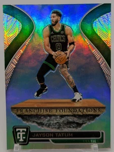 2024-25 Panini Totally Certified - Jayson Tatum Franchise Foundations #1 Mirror - Bild 1 von 3