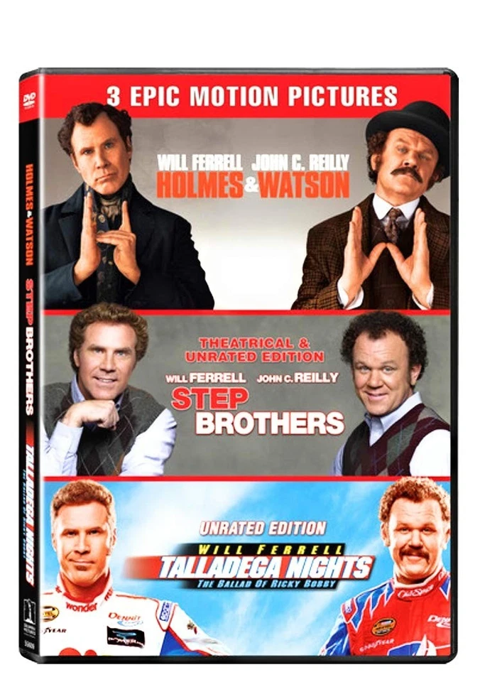 Will Ferrell and John C. Reilly Triple Feature DVD - Image 1 of 1