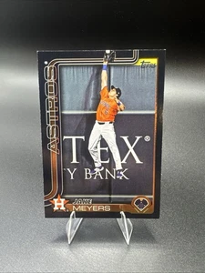 2025 Topps Series 2 Jake Meyers /74 Black Border Astros - Picture 1 of 3