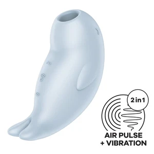 Vibratore Stimolatore del Clitoride ad onde di pressione Ricaricabile donna - Foto 1 di 8