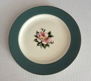 HOMER LAUGHLIN EMPIRE GREEN PLATE 7.25" PLATE - Picture 1 of 2