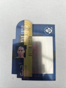 1996-97 Upper Deck UD3 Star Focus Reggie Miller #40 Die Cut - Bild 1 von 2