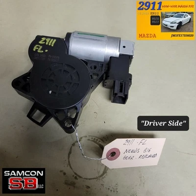 ⭐⭐MOTOR VENTANA DELANTERA IZQUIERDA MAZDA RX8 2004-2008 FABRICANTE ORIGINAL⭐⭐ Foto 1 de 2