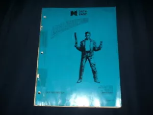 LAST ACTION HERO PINBALL w/SCHEMATICS-Data East Orig. Manual-L@@K! - Picture 1 of 1